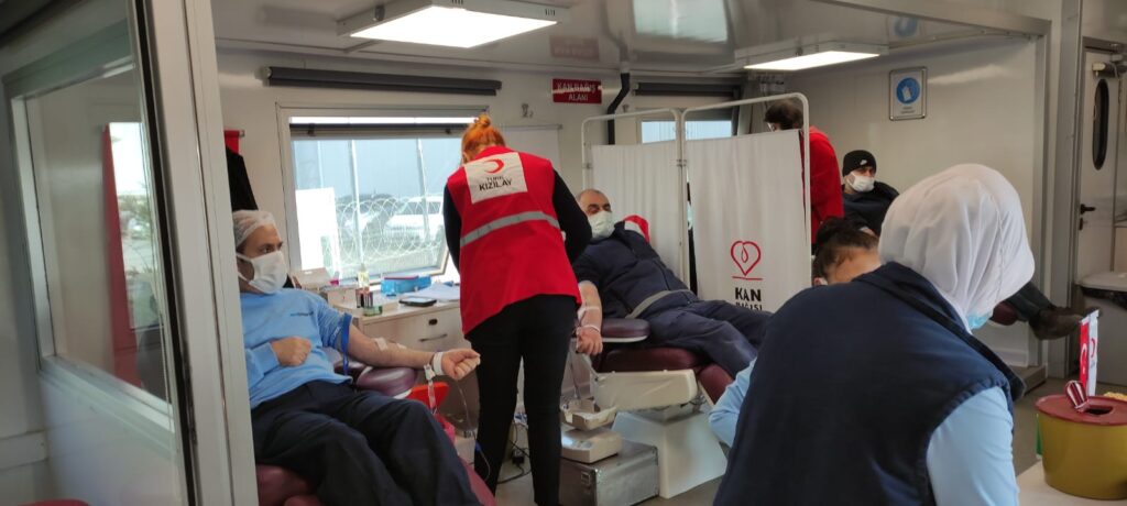 Sapro Personelinin Kan Bağışı