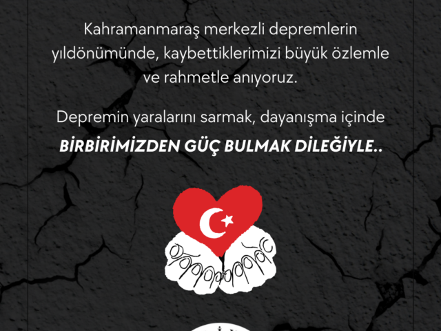 Unutmadık, Unutmayacağız….